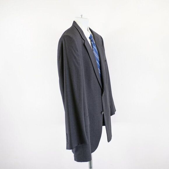 Hart Schaffner‎ Marx Gold Trumpeter Nordstrom Gray Wool 2 Button Blazer 44R - Picture 7 of 12